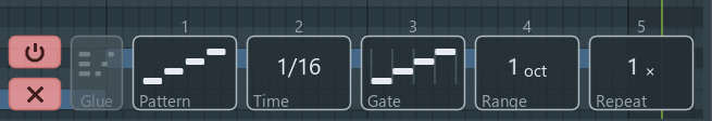 The arpeggiator's boxes