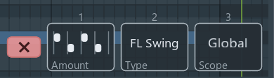 The swing boxes: Amount, Type, Scope
